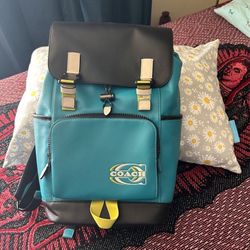 New Coach backpack received, but not using