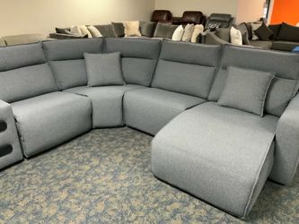 Sectionals power reclining or manual in Stock // Seccionales electricos o manual Disponible