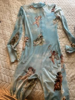 Fashion Nova Sheer Shorts One Piece 