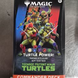 MTG TEENAGE MUTANT NINJA TURTLES COMMANDER DECK