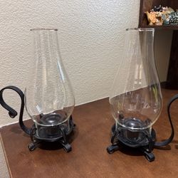 Antique Candle Holders