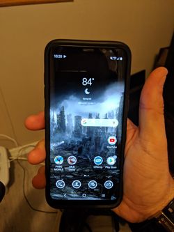 Unlocked Samsung Galaxy s8 has a tiny crack on back covered by case for sale or trade for a T-Mobile or unlocked phone