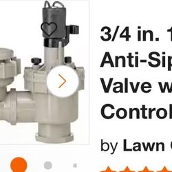 Lawn Genie VALVE Standard Thread  Connection