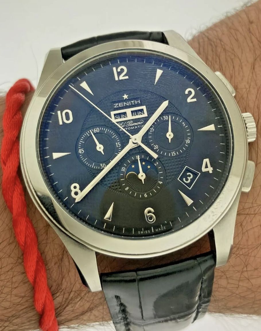 Zenith 44mm GRANDE EL PRIMERO #03.0(contact info removed) Triple Calendar Chronograph Moon XL,New Products : American Fashion Style Bags On Sale