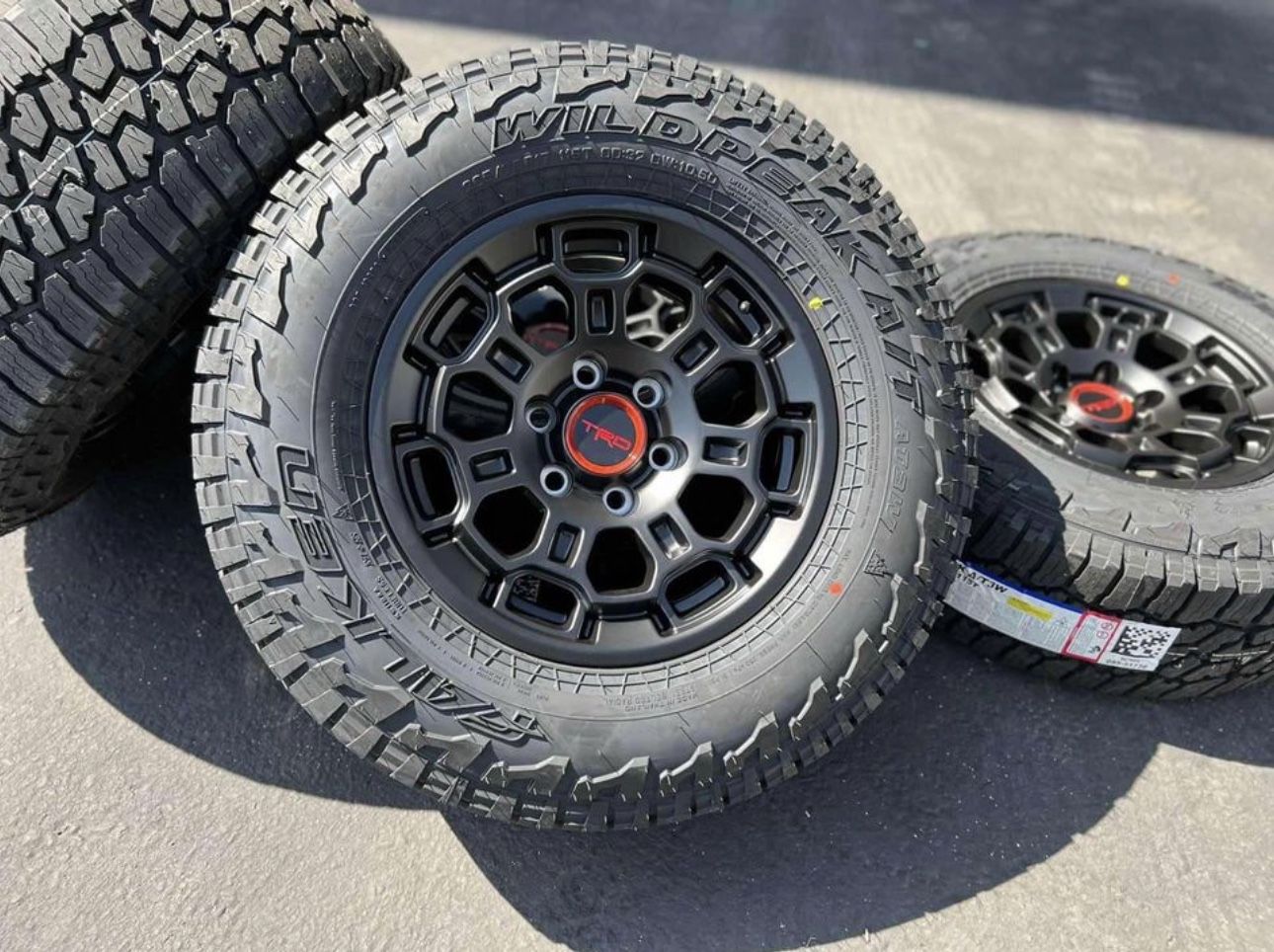 17” NEW RIMS TOYOTA TACOMA 4RUNNER WHEELS TIRES FJ CRUISER TUNDRA SEQUOIA LEXUS GX460 GOLD BLACK SILVER TRD PRO 2024 2023 17 INCH 265/70R17