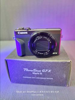Canon G7X Mark III 30th Aniv