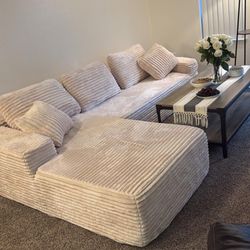 4 PCS Boneless Couch (BRAND NEW) still in the box