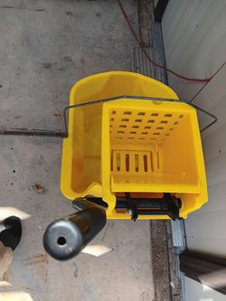 Janitorial Mop Bucket and Wringer
