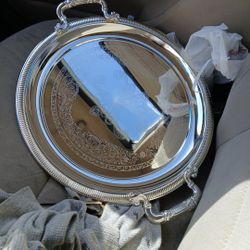 925 Serving Tray Plus  Misc Silver Flatware