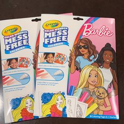 Color Wonder Mess Free Barbie Coloring Books