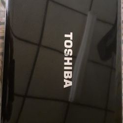 Toshiba Laptop 16" With Adapter And Powerwire