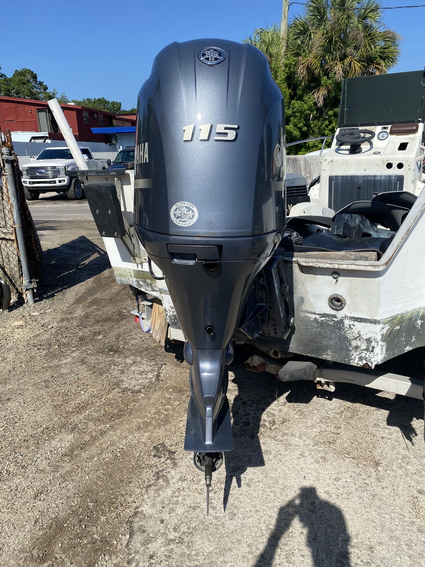 2019 Yamaha 115 HP 4-Stroke 20" Outboard Motor