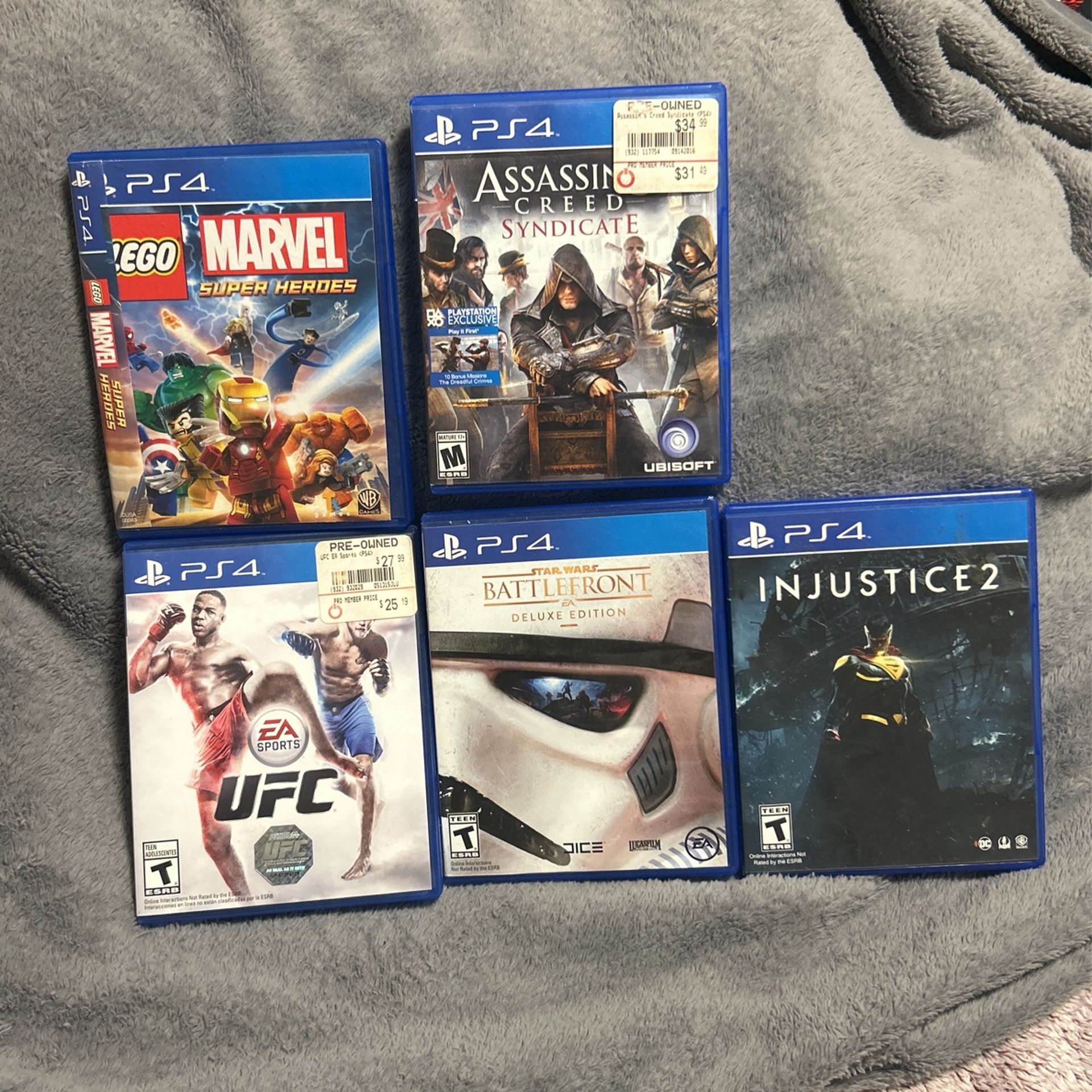 Video Games For PS4 Console