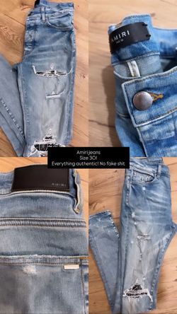 Amiri jeans size 30