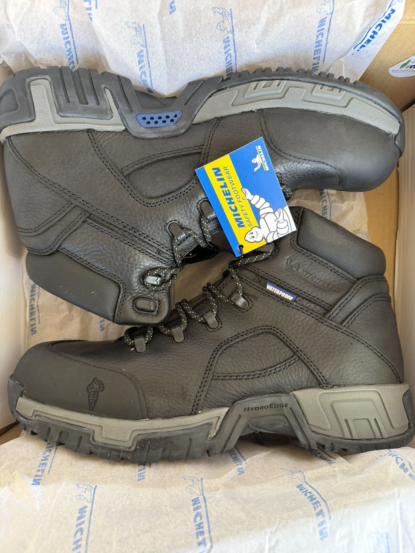 Michelin Steel Toe Work Boot, Size 11.5