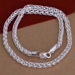 20” Sterling Silver Necklace 