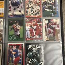 NFL Football Card Collection – Eagles & Texans – Vintage & Early 2000s – Reggie White, McNabb, Brian Dawkins, Duce Staley & More