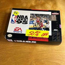 Super Nintendo / SNES - NBA Live 95