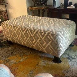 Neutral Color Ottoman 