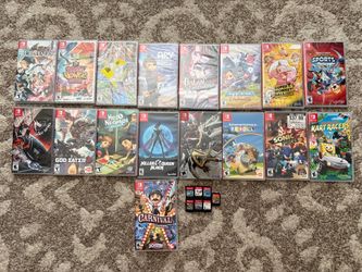 Nintendo switch games 15 each