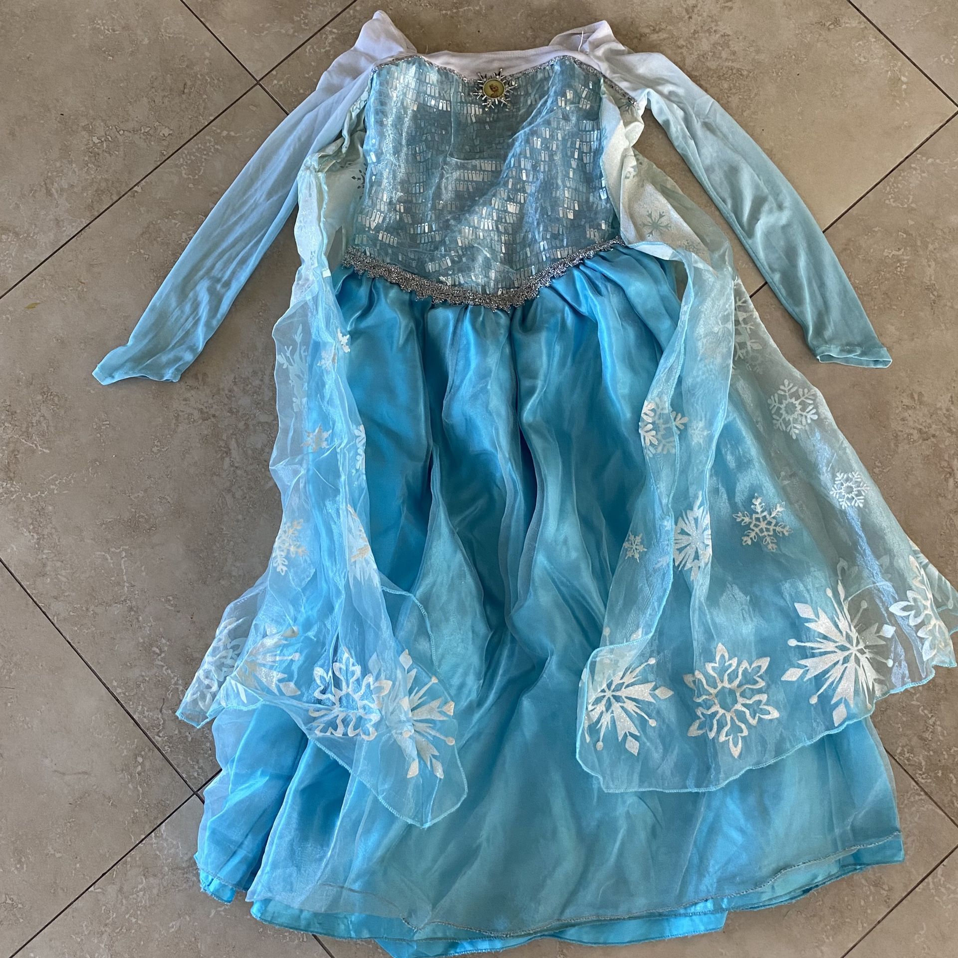 DISNEY FROZEN ELSA COSTUME 7/8