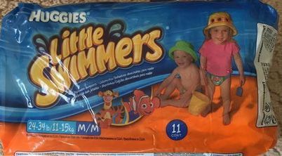 huggies little swimmers, size 3, 4, 5~6