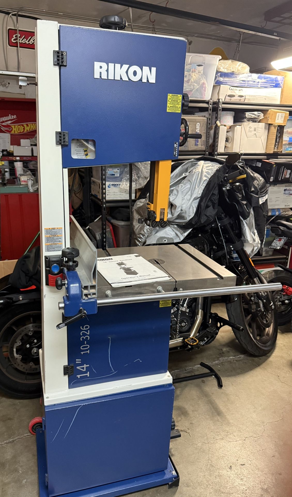 Rikon 14” Deluxe Band Saw