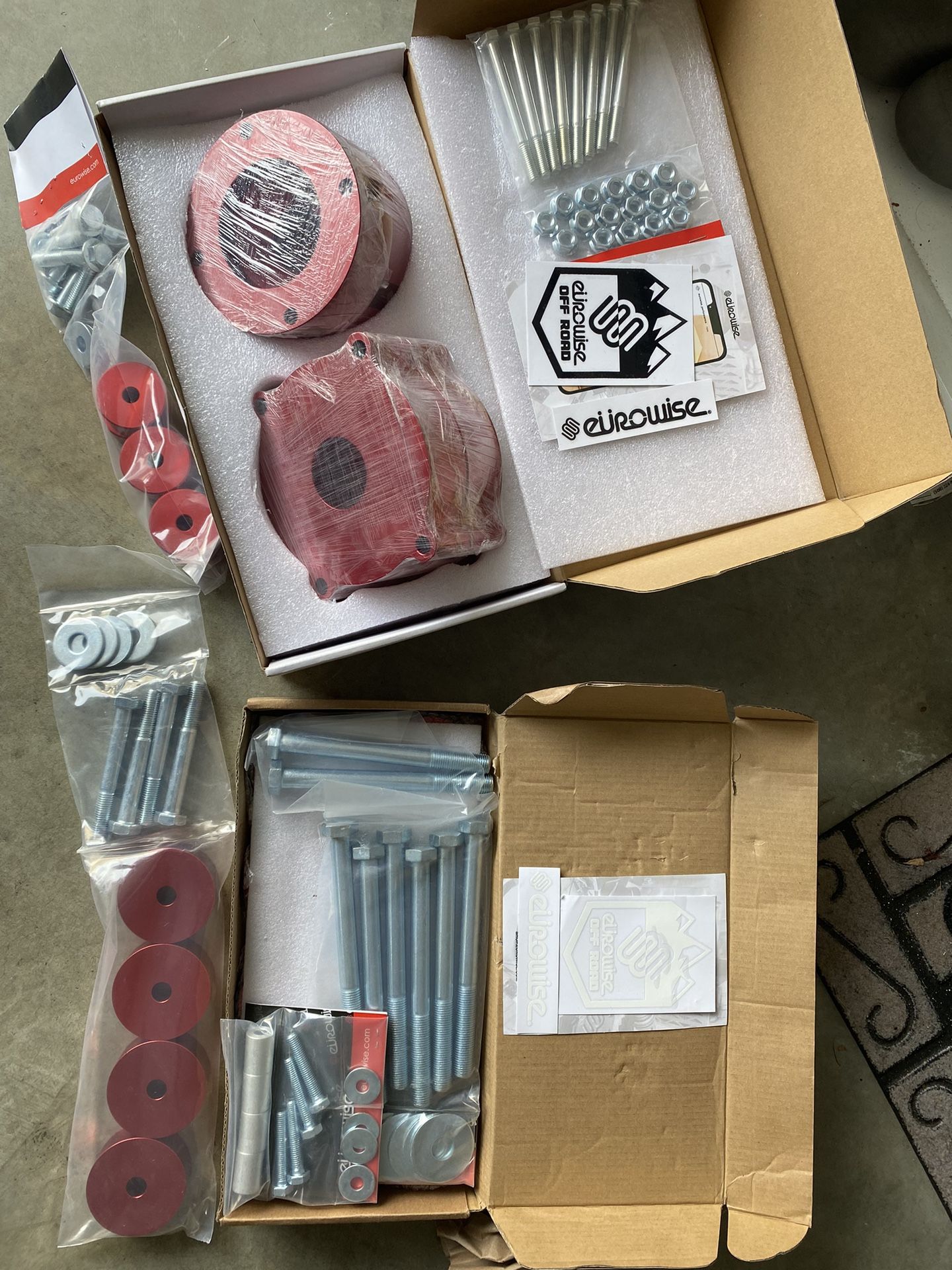 Eurowise Brand Gen. 1 : 4 Inch Lift Kit (steel spring) - Cayenne/Touareg/Q7