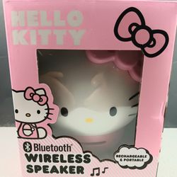 Sanrio Cute Hello Kitty Bluetooth Wireless Speaker Rechargeable Portable Pink 