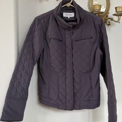 CALVIN KLEIN QUILTED RAIN COAT JACKET SZ sMALL