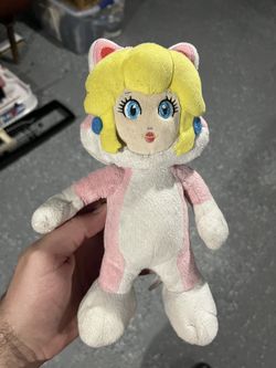 Super Mario 3D World - Princess Peach Cat Plush 