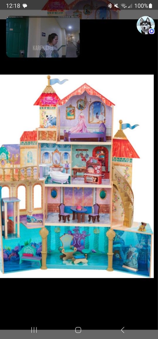 Disney Princess Ariel Dollhouse