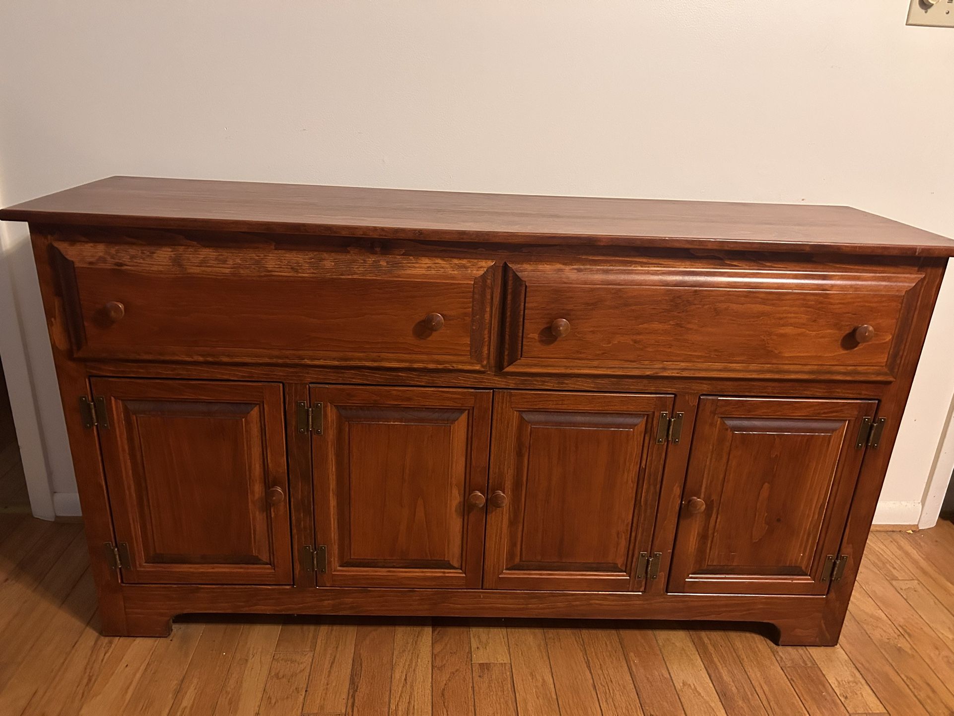 Wooden Sidebar,buffet,credenza 60"dining room-office