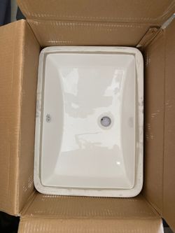 Under mount vanity sink