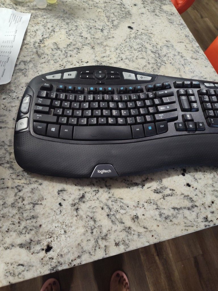 Logitech Ergonomic Computer Keyboard $45