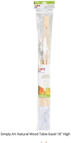 Table Easel, 18", wood