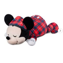 Disney Flannel Mickey Mouse Kids' Cuddleez Plush 23”