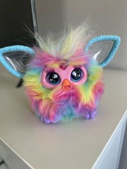 Furby Tie Dye Plush Toy - Voice Activated