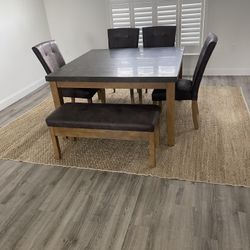 Dinning Table And TV stand Set