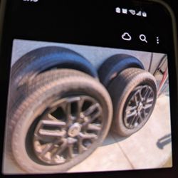 Brand New Tires And Rims Off Of Toyota Tundra 265.60.R20