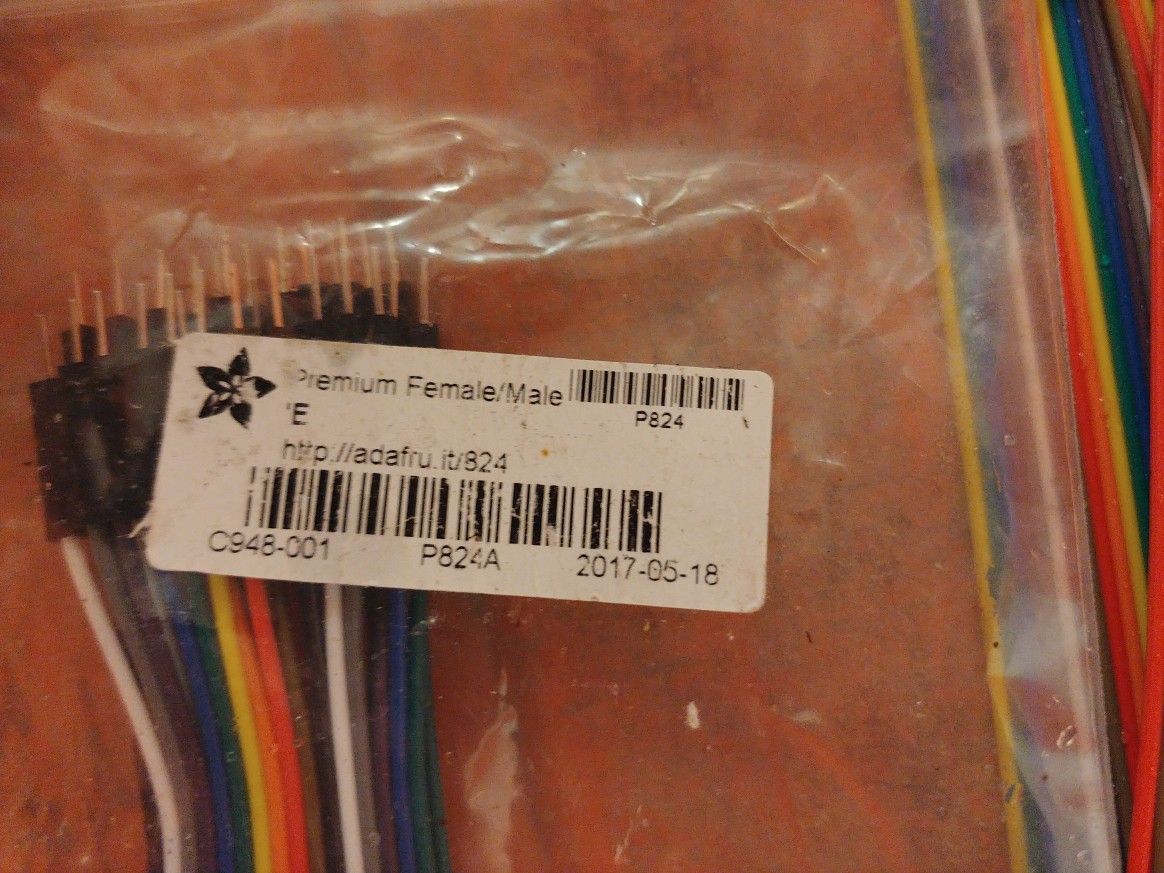 Assorted Adafruit Jumper Cables - Male to Male, Male to Female, Female to Female and Assorted Lengths/Pin Count