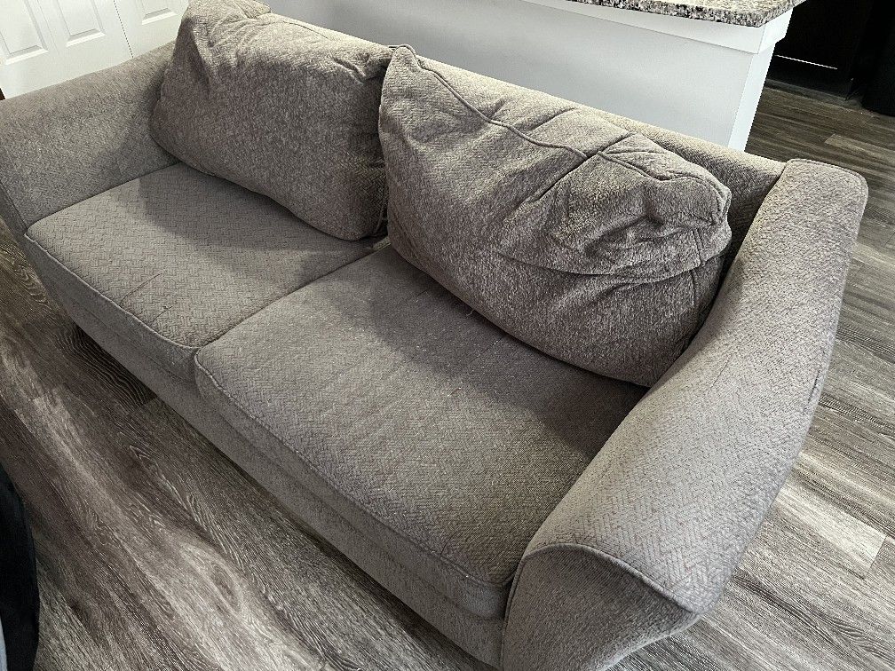 FREE Loveseat Couch Gray/Beige