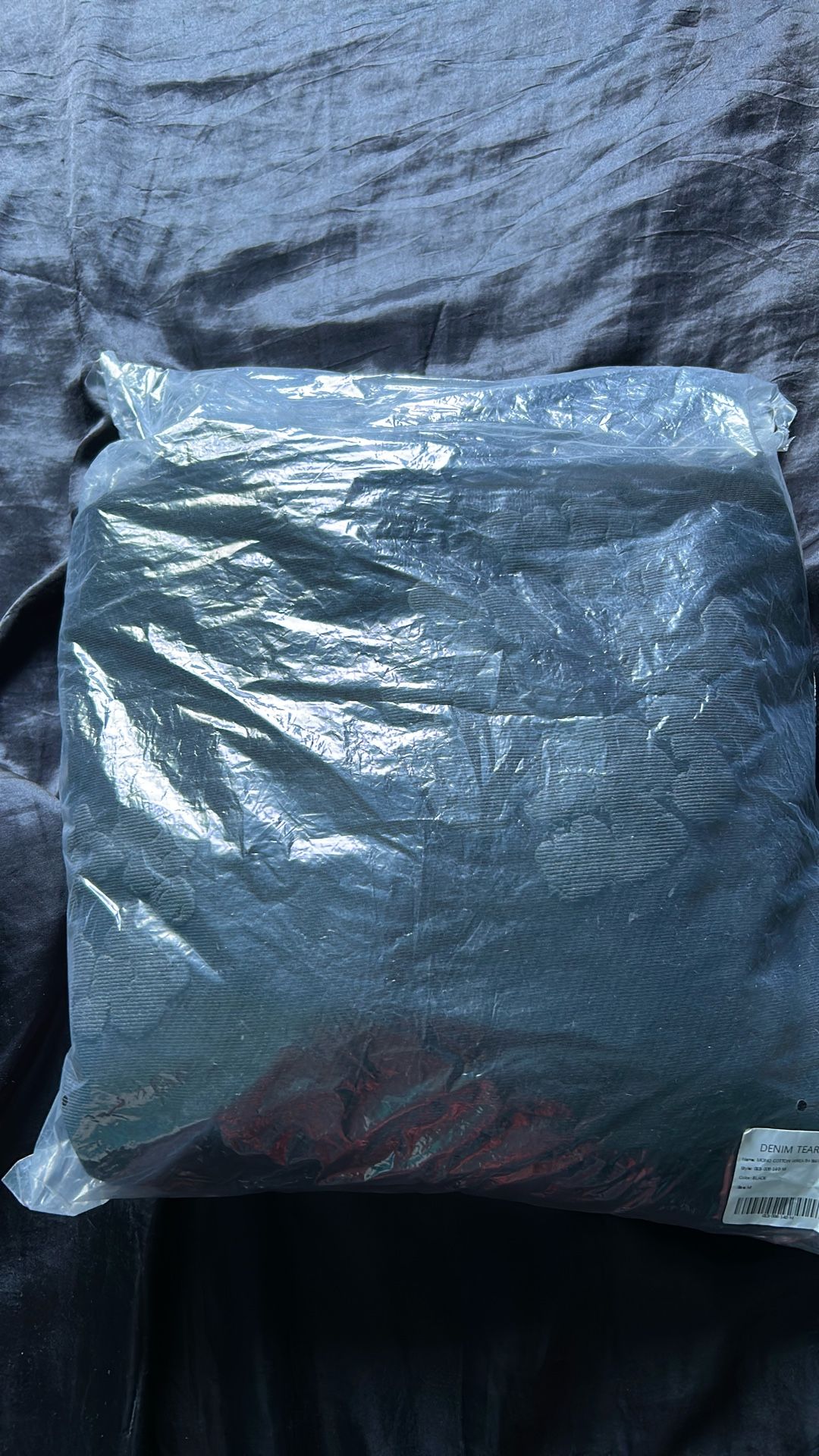 Denim Tears (M) Black on black With bag