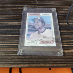 1974 Dave Winfield Rookie Card