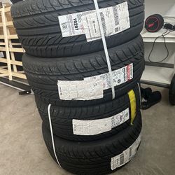 Tires 4 Set brand New 