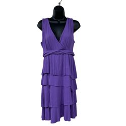 New York & Company Purple Dress Size Medium