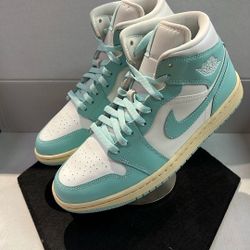 NIKE AIR JORDAN 1 MID LIGHT DEW