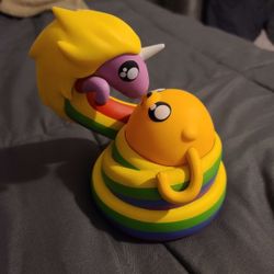 Lady Raincorn And Jake Kidrobot