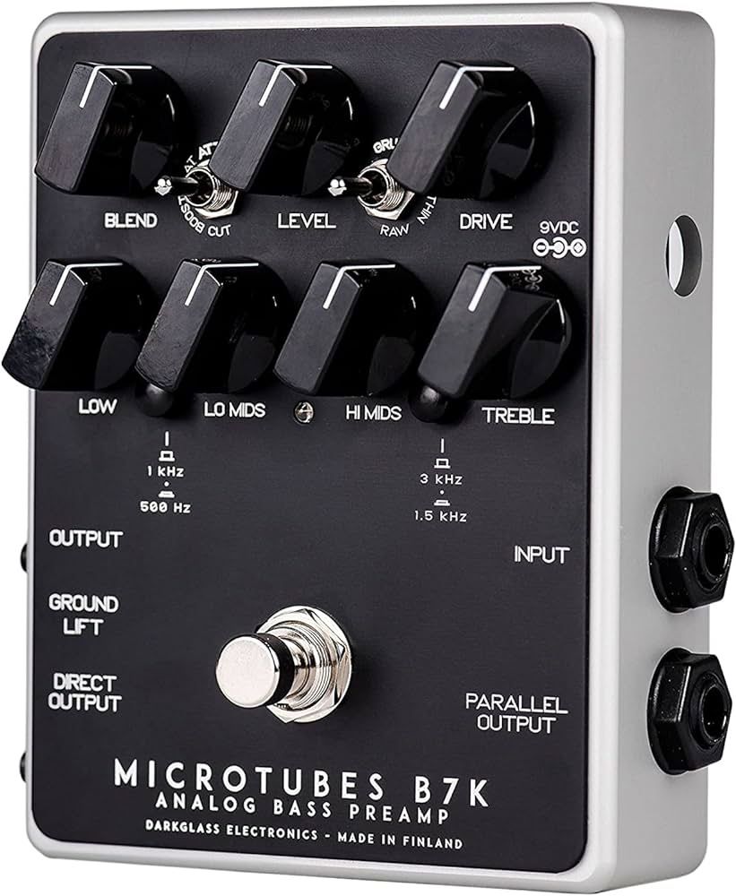 Microtubes B7K Bass PreAmp Pedal guitar