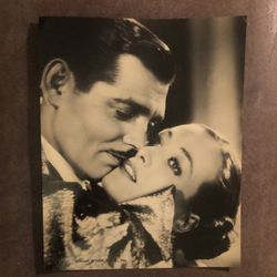 Vintage/Antique Clark Gable, Joan Crawford A Scene From CHAINED 1935 M-G-M 8 X10